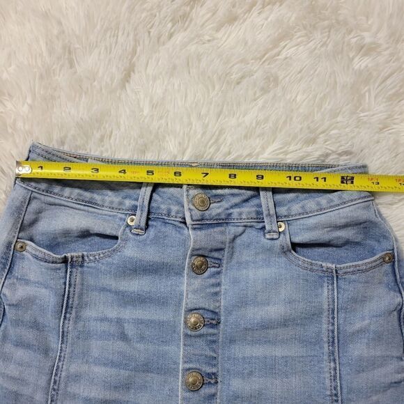 American eagle button up mini skirt  - Picture 4 of 8